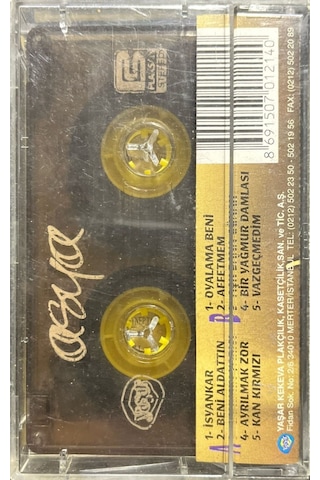 Plak Değildir Kaset Tir Kaset Asya Beni Aldattın Kaset