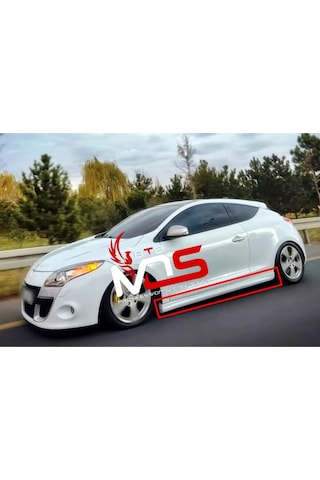Renault Megane 3 R Marşpiyel Takım Fiberglass Boyasız