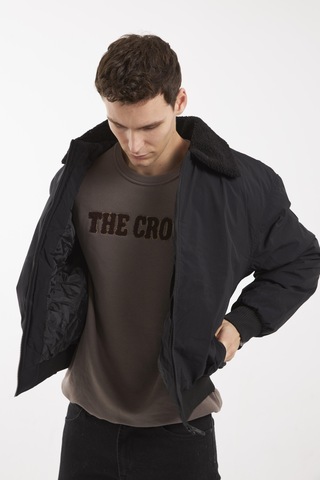 The Crow Chelsea Siyah Dolgulu Mont Siyah