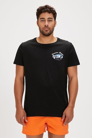 Bad Bear Dustın T-shırt Nıght Erkek Tişört Siyah S-xxl 001