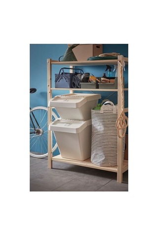 Ikea Ivar Yan Ünite, Çam, 30x124 Cm