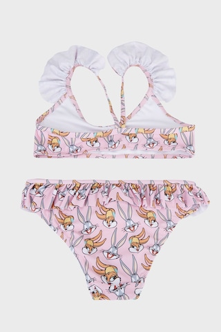 Slipstop Lunabun Uv Korumalı Desenli Bikini Kız Çocuk Bikini Sb2611070101 Pembe