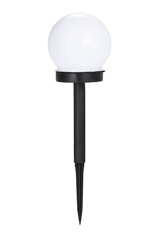 Led Güneş Enerjili Ampul Lamba Su Geçirmez Açık Bahçe Sokak Güneş Paneli Küre Işık Soğuk Beyaz 1 Adet