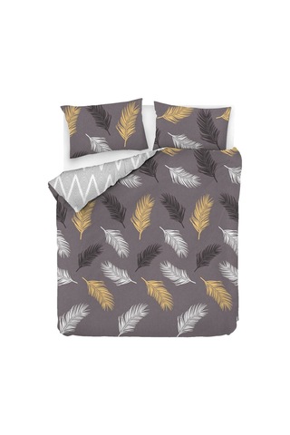 Eponj Home Nevresim Seti Çift Kişilik Olivia Altın-gri Altın - Gri