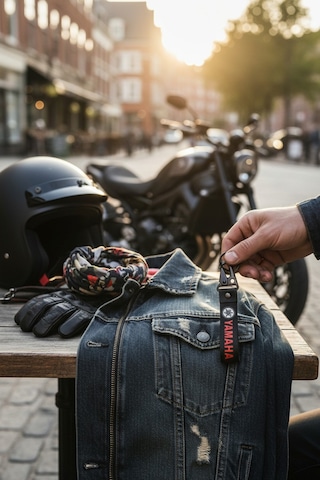 Yamaha Bez Motor Anahtarlığı