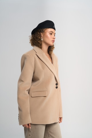 Mai Studios Co. Runa Oversize Bej Blazer Bej