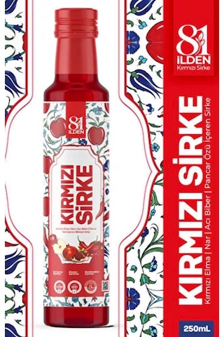 81 İlden Kırmızı Sirke 330 Ml