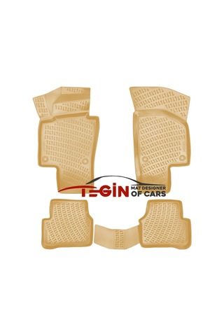Volkswagen Passat B6 2005-2010 1.4/1.8/2.0 Tsı Bej 3d Havuzlu Paspas Bej