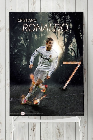 Cristiano Ronaldo Futbol Posteri Cristiano Ronaldo Futbol Posteri
