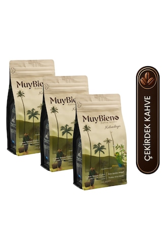 Kolombiya Medellin Çekirdek Kahve Avantaj Paketi 3x250 G Kolombiya Medellin Çekirdek Kahve Avantaj Paketi 3x250 G