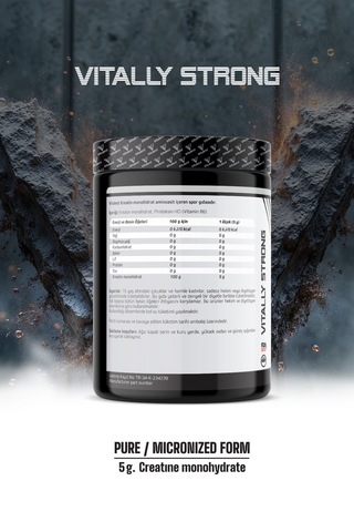 Vitalest Creatıne Monohydrate 300gr. Aromasız Kreatin