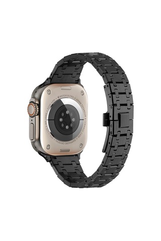 Apple Uyumlu Watch 44mm Zore Krd-83 Metal Kordon