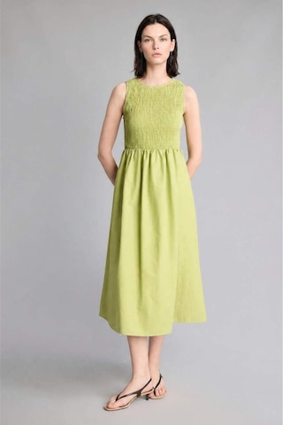 Defacto Bisiklet Yaka Cotton Kolsuz Mıdı Yeşil Elbise H8429ax26smgn740 Yeşil-gn740