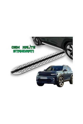 Renault Duster 2024 2025 Araca Özel Yan Basamak