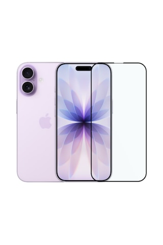 Safeus Tam Kaplayan Parmak İzi Bırakmayan Safir Ekran Koruyucu Cam, Apple Uyumlu iPhone 17 İle