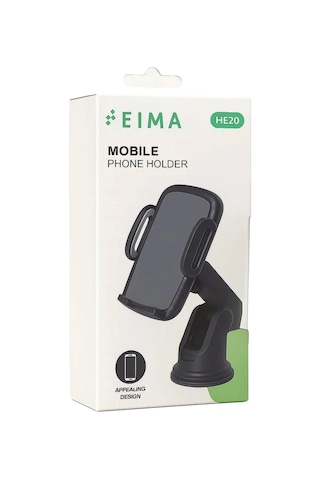 Eıma He20 Vakumlu Araç İçi Telefon Tutucu 360 Ayarlanabilir