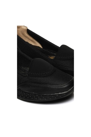Bestello Bağcıksız Poli Taban Comfort 018-f218-24k Kadın Ayakkabı Siyah