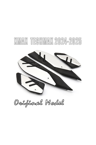 Xmax Techmax 250-300 2024-2025 Paspas Basamak Seti 4 Lü Gümüş Gri