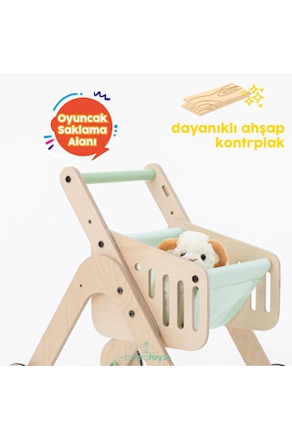 Trio Shopper Yürüteç - Oyuncak Avm Arabası