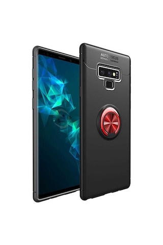 Samsung Galaxy Uyumlu Note 9 Kilif Yüzüklü Tam Korumali Silikon Kapak 417331905