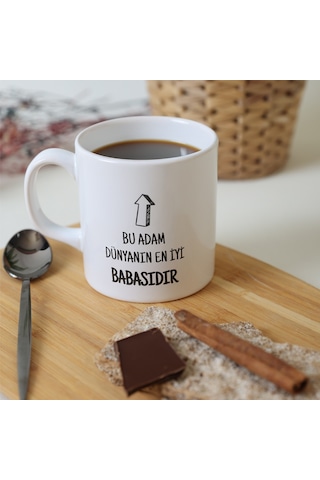 Keramika Bu Adam Silindir Kupa 10 Cm