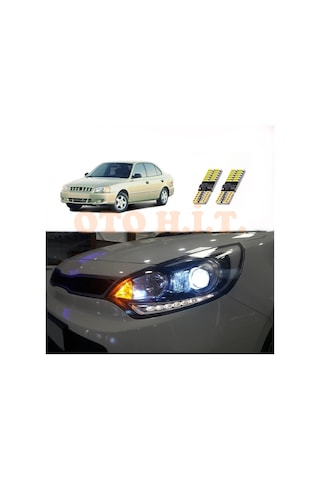 Hyundai Accent Milenyum Kasa Uyumlu Park Ampulü Beyaz Led Aydınlatma Ampulü Canbus'li