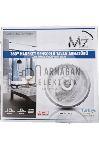 Acil Kitli Sensör 2 Led Ampullü Beyaz mz 360