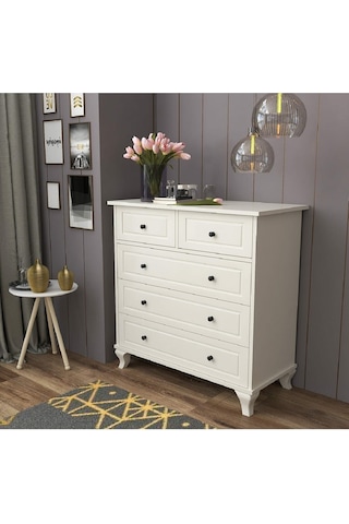 Rabi Mobilya Beyza Country Çok Amaçlı Şifonyer