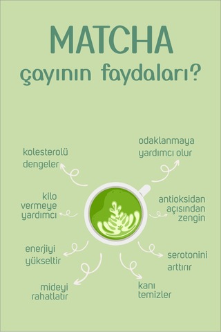 Aa Kalite Organik Matcha Çayi 30gr- Maça Tozu