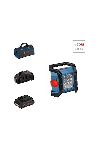 Bosch Glı 18v-1200 C 1x4 Ah Procore Akülü Projectör Bez Çantalı 100