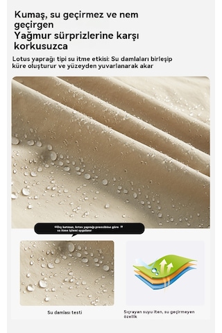 Yeni Tek Renk Su Geçirmez Sıcak Ceket Siyah