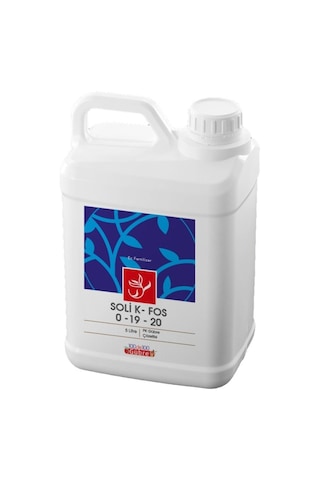 Sıvı Potasyum Fosfor ÇözeLisi Gübre Soli K-Fos 0-19-20 (5 L)