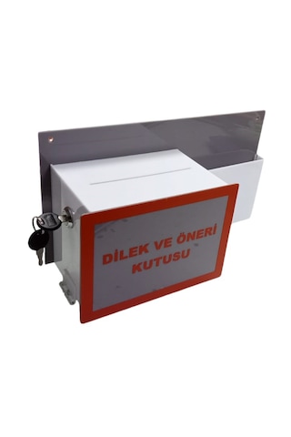 Miraj Reklamcılık Dilek Öneri Kutusu Gri