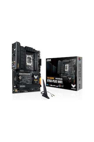 Asus TUF Gaming B760-Plus WIFI Intel B760 7200 MHz (OC) DDR5 Soket 1700 ATX Anakart