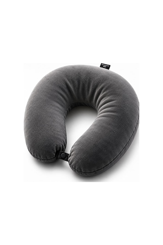 Ergonomik Boyun Ve Seyahat Yastığı Yumuşak Silikon Dolgulu, Çıtçıtlı Ve Yıkanabilir U Yastık Uçak, A Genel