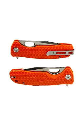 Honey Badger Tanto Flipper Large Orange Kamp Çakı Turuncu