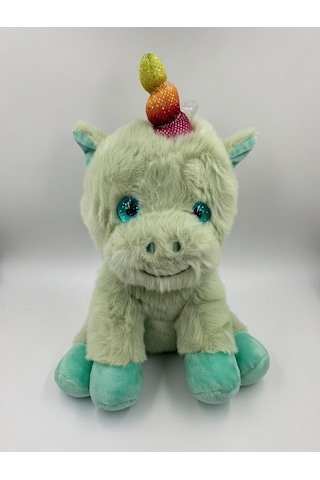 Rainbow Sparkle Gökkuşağı Boynuzlu Unicorn Peluş Oyuncak