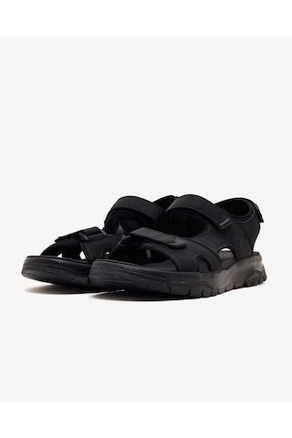 Skechers Wagner Erkek Siyah Sandalet 205724 Bbk Siyah