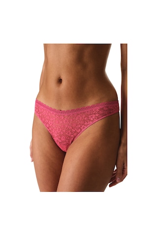 Penti Fuşya Easy Lace Dantel V Model Tanga Külot Carmıne