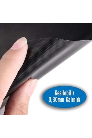 Bluefox Yanmaz Yapışmaz Mangal Pişirme Örtüsü "grıllmat" - 40 Cm Genişlik, 0.30mm Kalınlık, Siyah Renk 50x40cm 97464877