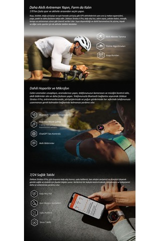 Zeblaze Btalk Pro Akıllı Saat (Distribütör Garantili) Metalik