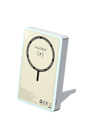 Fulltech Fp50 10.000 Mah Hızlı Şarj Magsafe Powerbank Mavi Çok Renkli