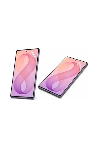 Samsung Galaxy Z Fold 8 Ultra Uyumlu Ön Body Şeffaf Ultra Koruyucu Nano Jelatin 64289153