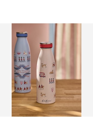 Krem Paslanmaz Çelik Termos 350 Ml