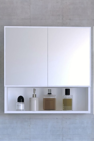 Favora Pars Banyo Dolabı - Beyaz