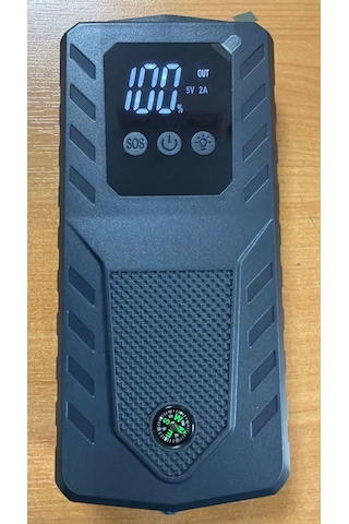 Glr Y2 Araç Akü Takviye Cihazı 2 Usb + 30000 Mah Pil + El Feneri