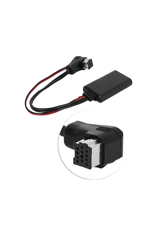 Geeroyoo Pioneer Ip-bus İçin Bluetooth 4.1 Ses Alıcı - Araç Radyolarına Telefon/tablet Müzik Akışı, 12v Bağlantılı, Siyah Abs Malzeme