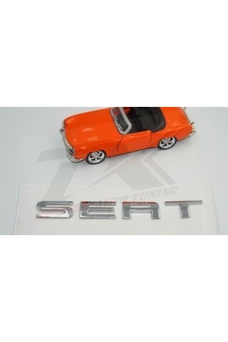 Seat Bagaj Krom Abs 3M 3D Yazı Logo Amblem