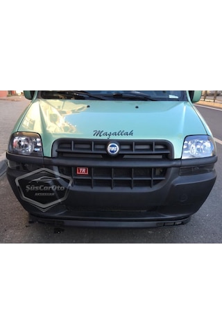 Fiat Doblo D1 2000-2005 Uyumlu Üniversal Laguna Lip Esnek Ön Lip 2 Parça Tampon Altı Dil Karlık Ön Ek 00 Şüscaroto Aksesuar