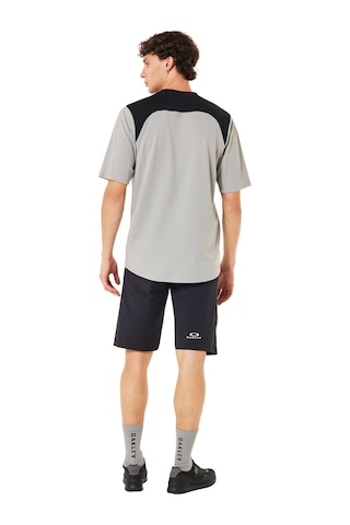 Oakley Oakley Free Ride Jersey Erkek Gri Tişört Cem Gri